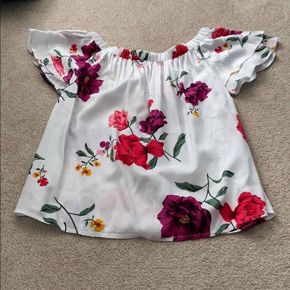 Off the shoulder top